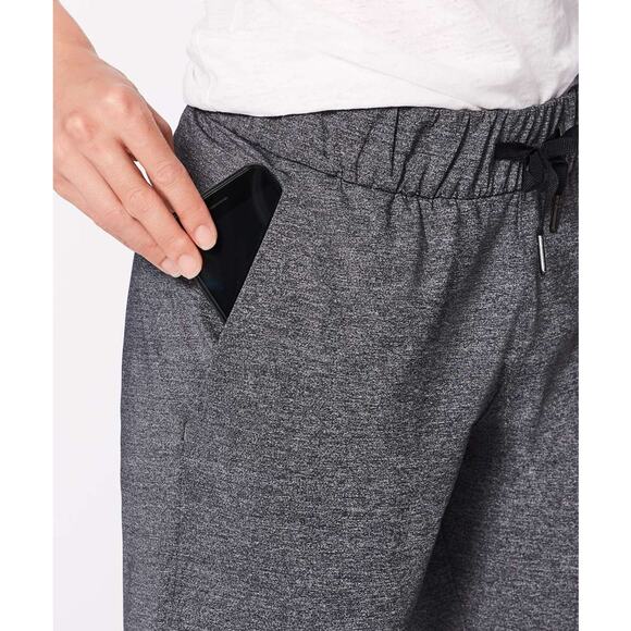 Lululemon On The Fly Pant 28" Heathered Black Size 2 - Picture 5 of 11